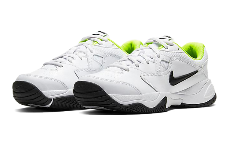 Lookbook GS大童 Nike Court Jr. Lite 2 防滑低筒網球鞋 白綠