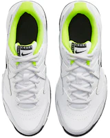 Shop GS大童 Nike Court Jr. Lite 2 防滑低筒網球鞋 白綠