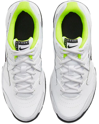GS大童 Nike Court Jr. Lite 2 防滑低筒網球鞋 白綠 Shop GS大童 Nike Court Jr. Lite 2 防滑低筒網球鞋 白綠