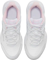 Shop GS大童 Nike Court Jr. Lite 2 白粉紅色