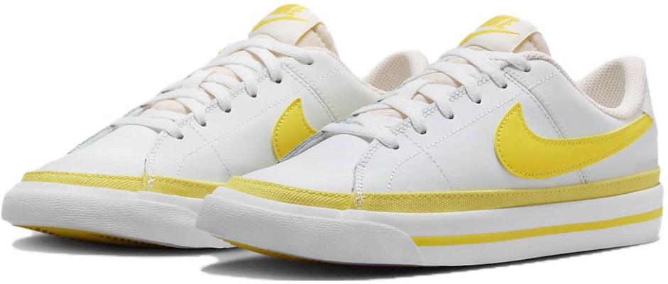 (JR) 耐克 Court Legacy '亮黄色' DA5380-119 Lookbook (JR) 耐克 Court Legacy '亮黄色' DA5380-119