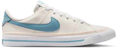 (Youth) Nike Court Legacy 'White Denim Turquoise' DA5380-133 (Youth) Nike Court Legacy 'White Denim Turquoise' DA5380-133