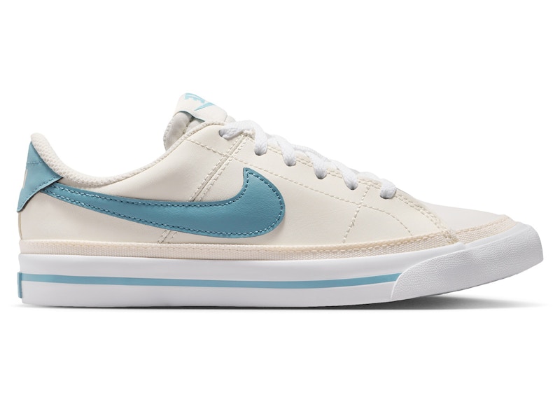 Buy (JR) Nike Court Legacy ''Putih Denim Turquoise'' DA5380-133