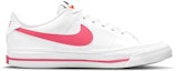 Order (JR) Nike Court Legacy 'Putih Hyper Pink' DA5380-106