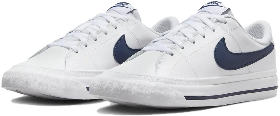 (Youth) Nike Court Legacy 'White Midnight Navy' DA5380-125 Lookbook (Youth) Nike Court Legacy 'White Midnight Navy' DA5380-125