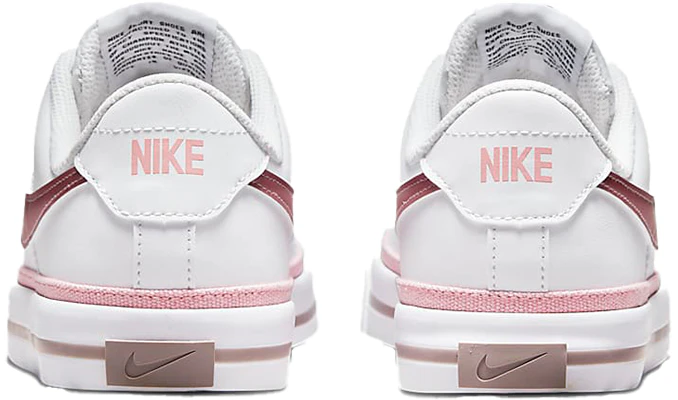 (JR) Nike Court Legacy 'Blanco Rosa Glaseado' DA5380-110 Purchase (JR) Nike Court Legacy 'Blanco Rosa Glaseado' DA5380-110