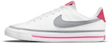 Buy (JR) Nike Court Legacy 'Putih Pink Prime Abu-Abu Muda' DA5380-111