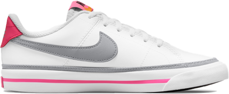 (JR) Nike Court Legacy 'Putih Pink Prime Abu-Abu Muda' DA5380-111 Order (JR) Nike Court Legacy 'Putih Pink Prime Abu-Abu Muda' DA5380-111