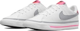Lookbook (JR) Nike Court Legacy 'Putih Pink Prime Abu-Abu Muda' DA5380-111