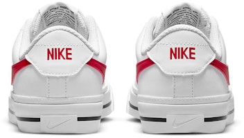 (JR) 耐克 Court Legacy '白色大学红'篮球运动鞋 DA5380-105 Purchase (JR) 耐克 Court Legacy '白色大学红'篮球运动鞋 DA5380-105