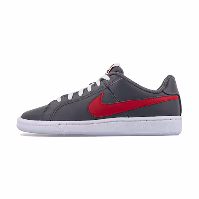 (Youth) Nike Court Royale Sneakers Grey/Red