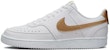 (JR) Nike Court Vision Low Next Nature 'Putih Emas Metalik' DH3158-105