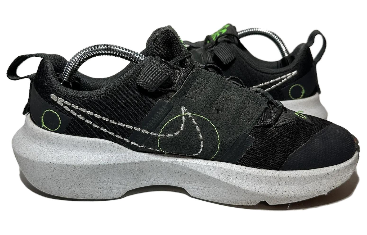 Shop Nike Crater Impact (GS) 潮流百搭 低筒休閒跑鞋 黑灰拼接 可回收材料