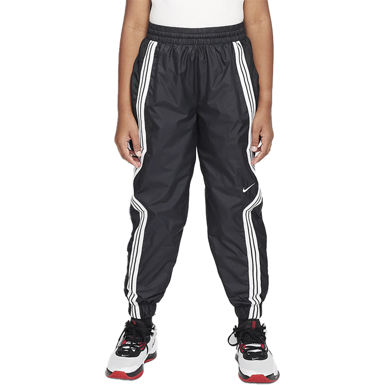 (Youth) Nike Crossover Repel Loose Fit Waterproof Breathable Basketball Pants Black FZ5237-010