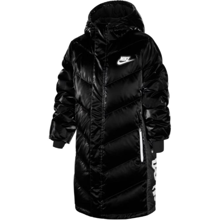 (Youth) Nike Down Jacket Black Youth - Comfortable, Soft & Warm (OUTLETS). DO5199-010