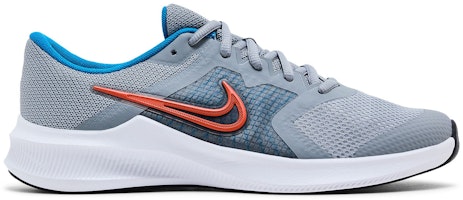 (Youth) Nike Downshifter 11 'Particle Grey Orange' CZ3949-004 (Youth) Nike Downshifter 11 'Particle Grey Orange' CZ3949-004