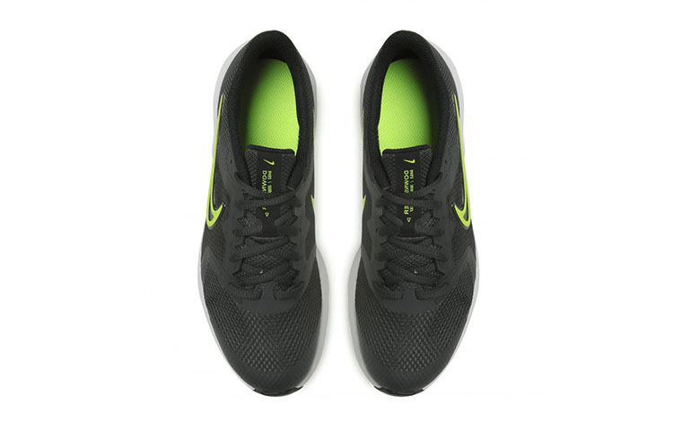 Lookbook (JR) Nike Downshifter 11 Lage Sneakers Zwart/Geel CZ3949-011