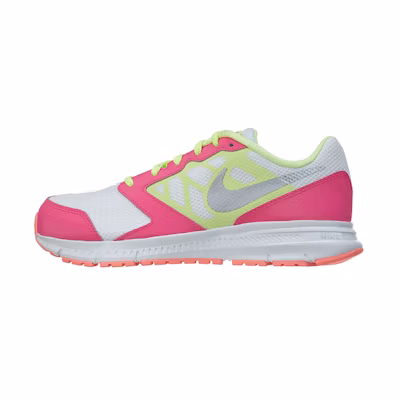 (Youth) Nike Downshifter 6 Low-Top Pink/White/Yellow