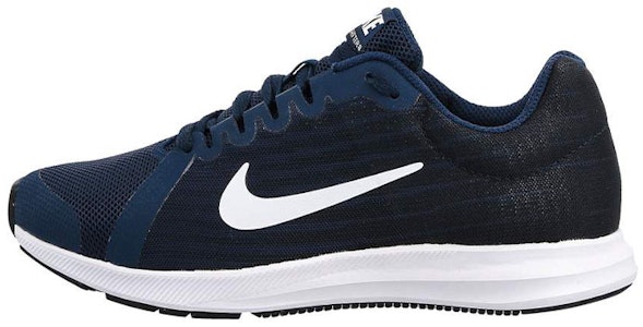 Nike Downshifter 8 低筒跑步鞋 GS 深藍白 Buy Nike Downshifter 8 低筒跑步鞋 GS 深藍白