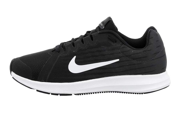 (Youth) Nike Downshifter 8 Low-Top Black/White 922853-001