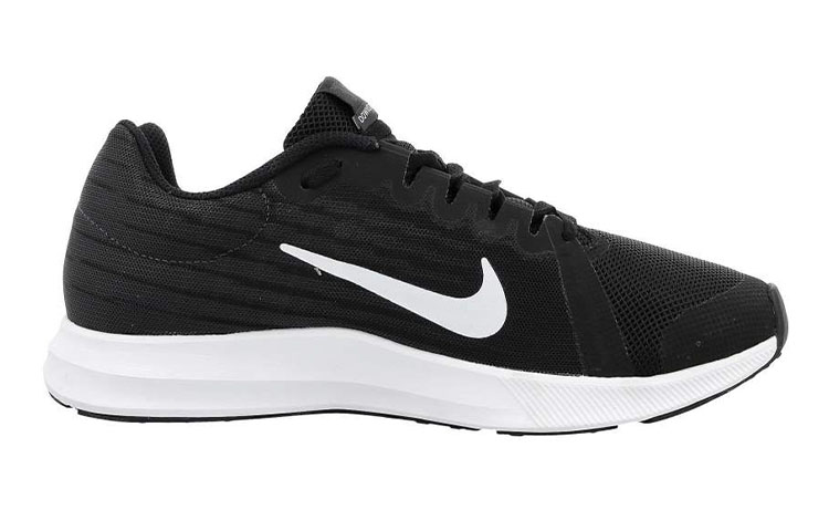 Order (JR) Nike Downshifter 8 Lage Schoen Zwart/Wit 922853-001