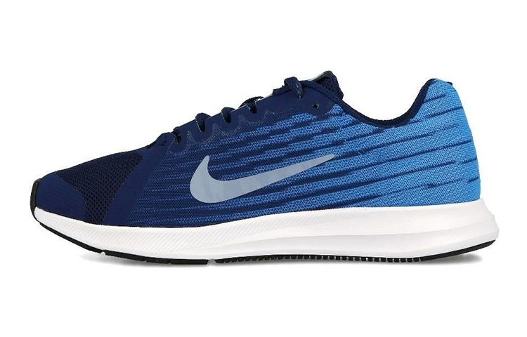 Buy (JR) 耐克Downshifter 8低帮蓝/白运动鞋 922853-403