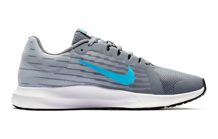 Order (JR) Nike Downshifter 8 Lage Sneakers Grijs/Blauw 922853-012