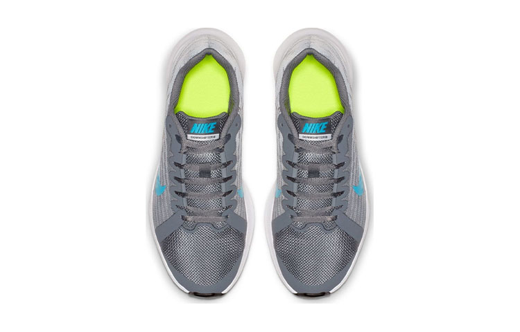 Shop (JR) Nike Downshifter 8 Lage Sneakers Grijs/Blauw 922853-012