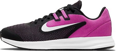 (Youth) Nike Downshifter 9 'Black Active Fuchsia' AR4135-016 (Youth) Nike Downshifter 9 'Black Active Fuchsia' AR4135-016