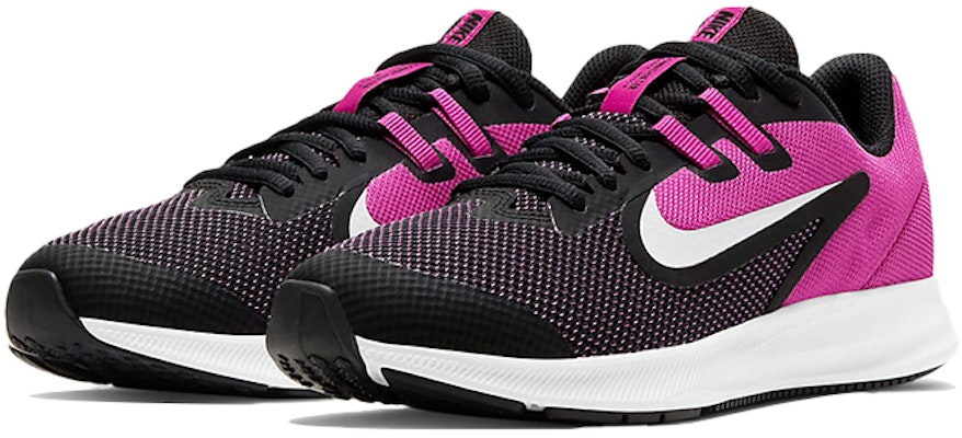 (Youth) Nike Downshifter 9 'Black Active Fuchsia' AR4135-016 Lookbook (Youth) Nike Downshifter 9 'Black Active Fuchsia' AR4135-016