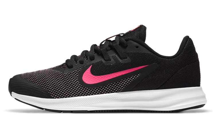 (Youth) Nike Downshifter 9 'Black Red White' AR4135-003