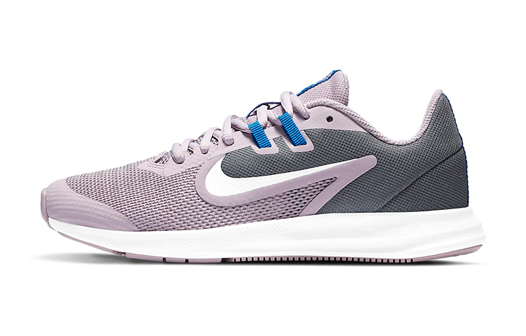 (Youth) Nike Downshifter 9 'Gray White Purple' AR4135-510