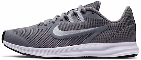 (Youth) Nike Downshifter 9 Breathable Grey/White AR4135-004 (Youth) Nike Downshifter 9 Breathable Grey/White AR4135-004