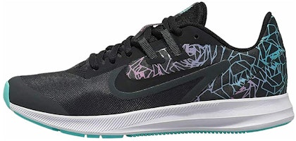 (Youth) Nike Downshifter 9 Rebel 'Black White Blue' CI2686-001 (Youth) Nike Downshifter 9 Rebel 'Black White Blue' CI2686-001
