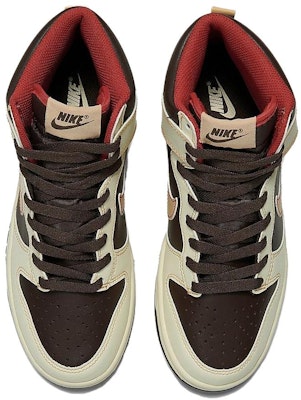 (JR) Nike Dunk High 'Marrón Barroco' DB2179-200 Lookbook (JR) Nike Dunk High 'Marrón Barroco' DB2179-200