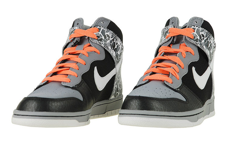 Order (JR) Nike Dunk High 'Hitam Kelabu Putih' 308319-004