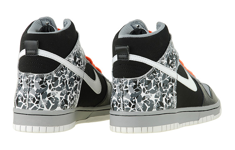 Lookbook (JR) Nike Dunk High 'Hitam Kelabu Putih' 308319-004
