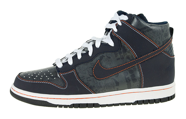 Buy (JR) 나이키 덩크 하이 "다크 그레이 오렌지" 308319-042