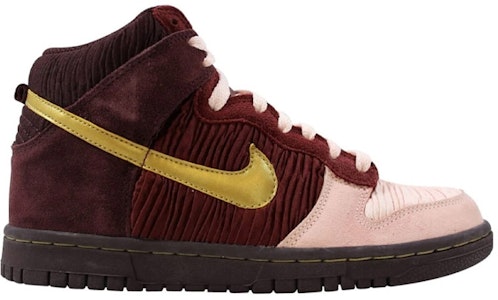 (JR) Nike Dunk High 'Burgundy Gelap' 316604-671 Order (JR) Nike Dunk High 'Burgundy Gelap' 316604-671