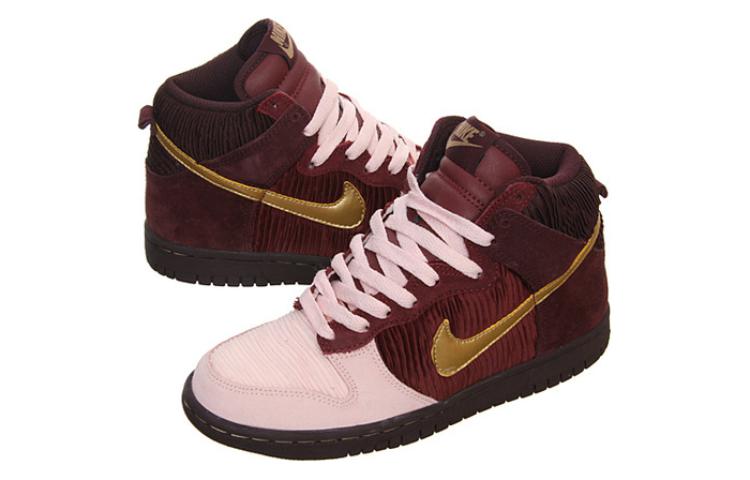 Lookbook (JR) Nike Dunk High 'Burgundy Tua' 316604-671
