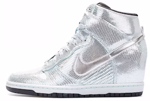 (Youth) Nike Dunk High Sky Hi Silver San Fran Marathon 635948-001
