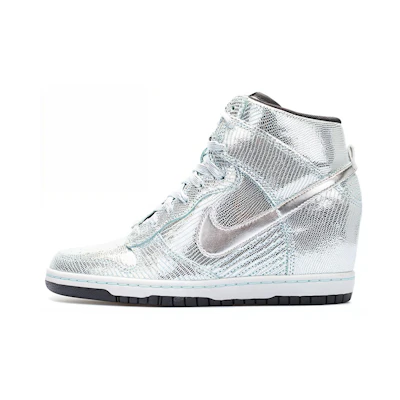 (Youth) Nike Dunk High Sky Hi Silver San Fran Marathon