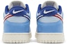 Details for 兒童 Nike Dunk “紅色網眼” 舒適 耐磨透氣 低幫 兒童板鞋 白藍