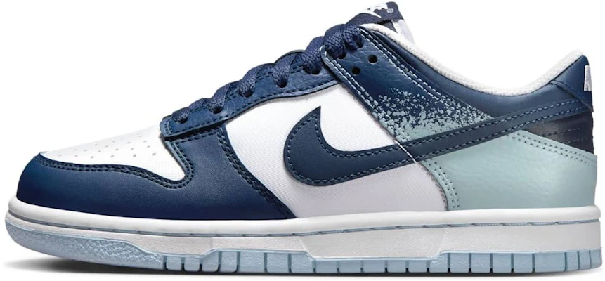 (JR) Nike Dunk Low ''Percikan Biru'' IB7687-100 Buy (JR) Nike Dunk Low ''Percikan Biru'' IB7687-100