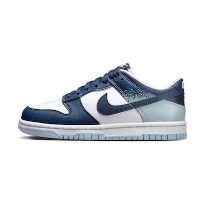(Youth) Nike Dunk Low 'Blue Splatter'