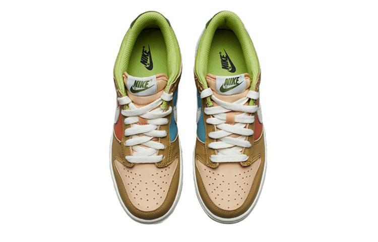 Lookbook (JR) 耐克Dunk Low 棕绿色 DV9108-711
