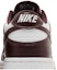 Sizing (JR) Nike Dunk Low 'Burgundy Crush Gum' Lelaki Wanita Sneakers HJ9282-100
