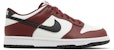 (JR) Nike Dunk Low 'Merah Pasukan Gelap' FZ4352-600