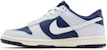 (JR) Nike Dunk Low 'Kelabu Bola Laut Tengah Navy' FB9109-002