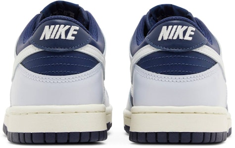 (JR) Nike Dunk Low 'Gris Fútbol y Azul Medianoche' FB9109-002 Details for (JR) Nike Dunk Low 'Gris Fútbol y Azul Medianoche' FB9109-002